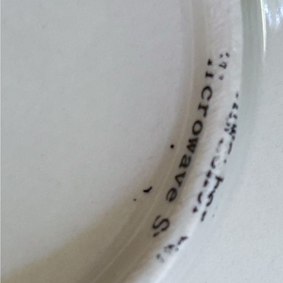 White w Blue Squiggly Lines Cappuccino Mug Cup Ceramic Artsy Whimsical Playful - Picture 7 of 7